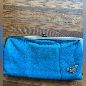 Roxy Turquoise Leather Wallet